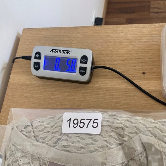 Chicos Top Womens 0 US Small Beige Textured Knit 3/4 Sleeves Pullover Stretch - Picture 10 of 10